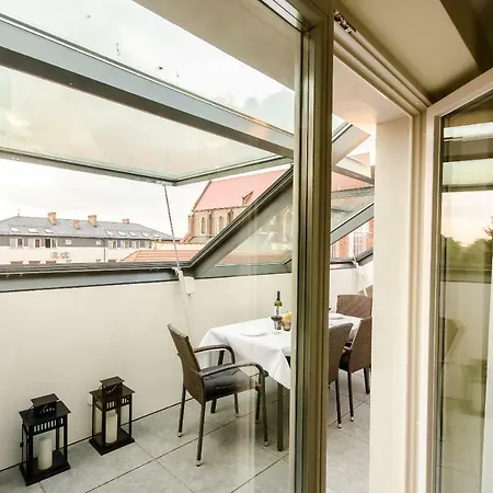 Central Penthouse With Terrace Краків Екстер'єр фото